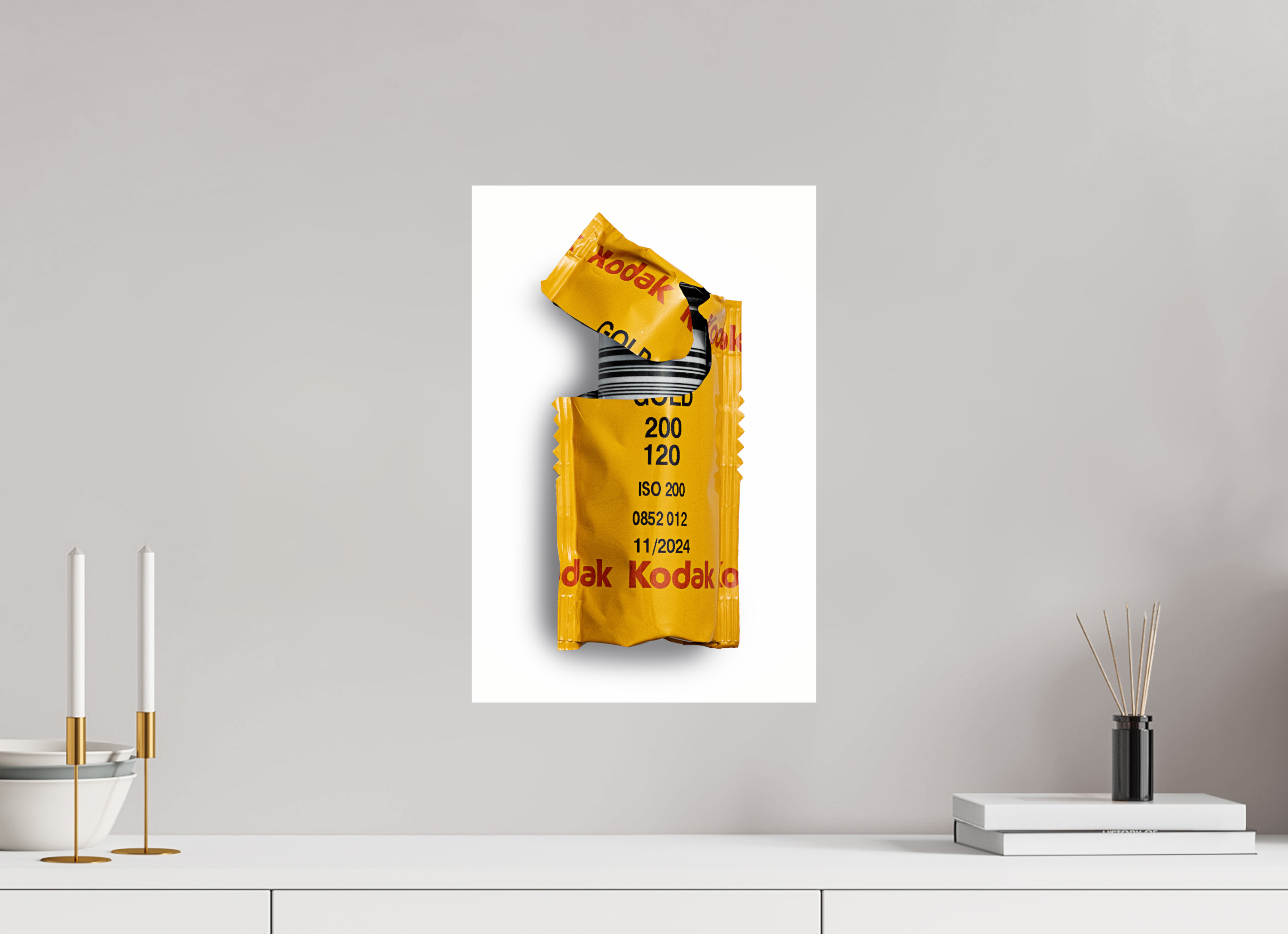 30 x 45 cm, Photo Print Under Acrylic Glass Film 120mm