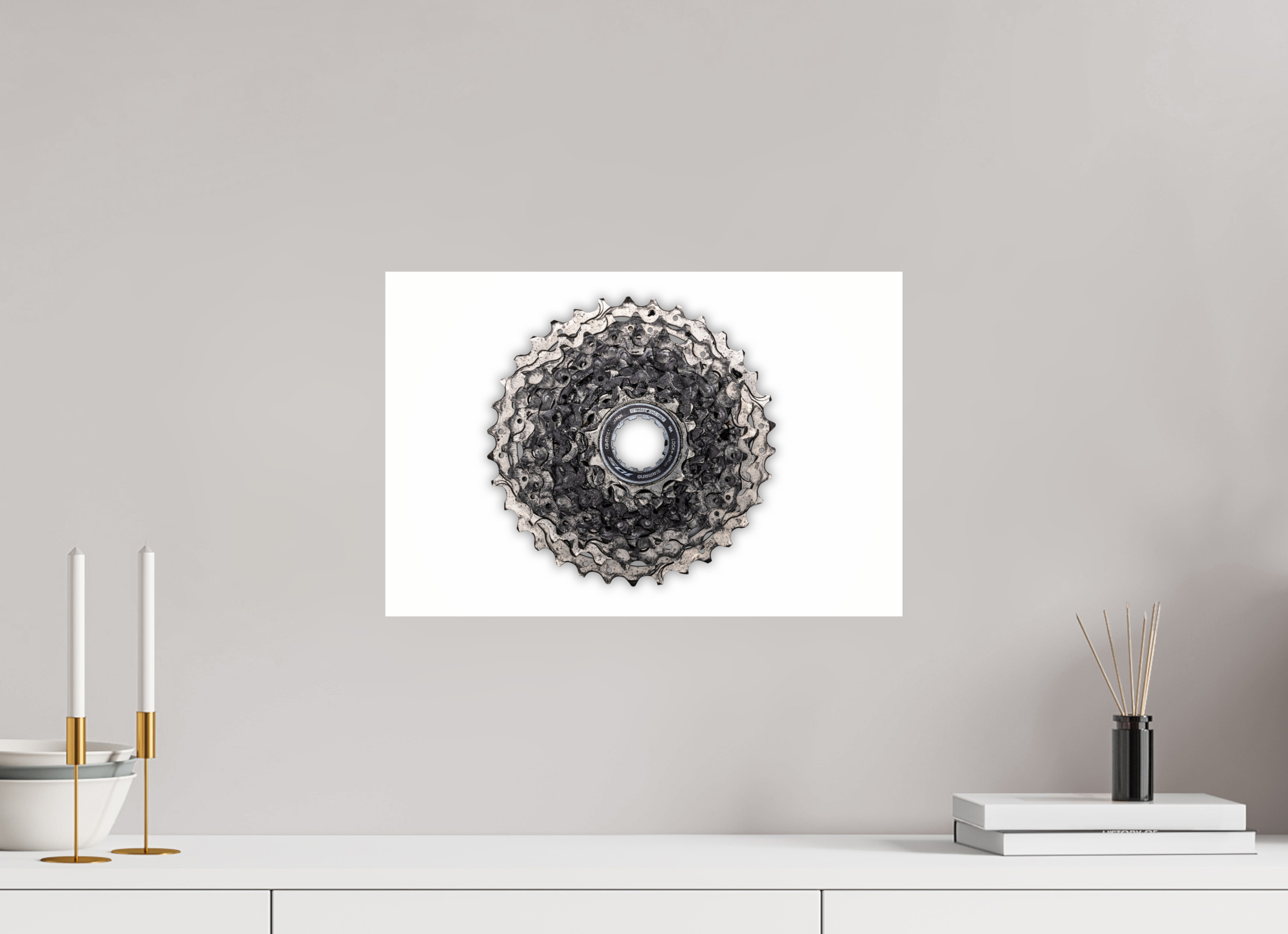 45 x 30 cm, Photo Print Under Acrylic Glass Die Cassette - 4000km später