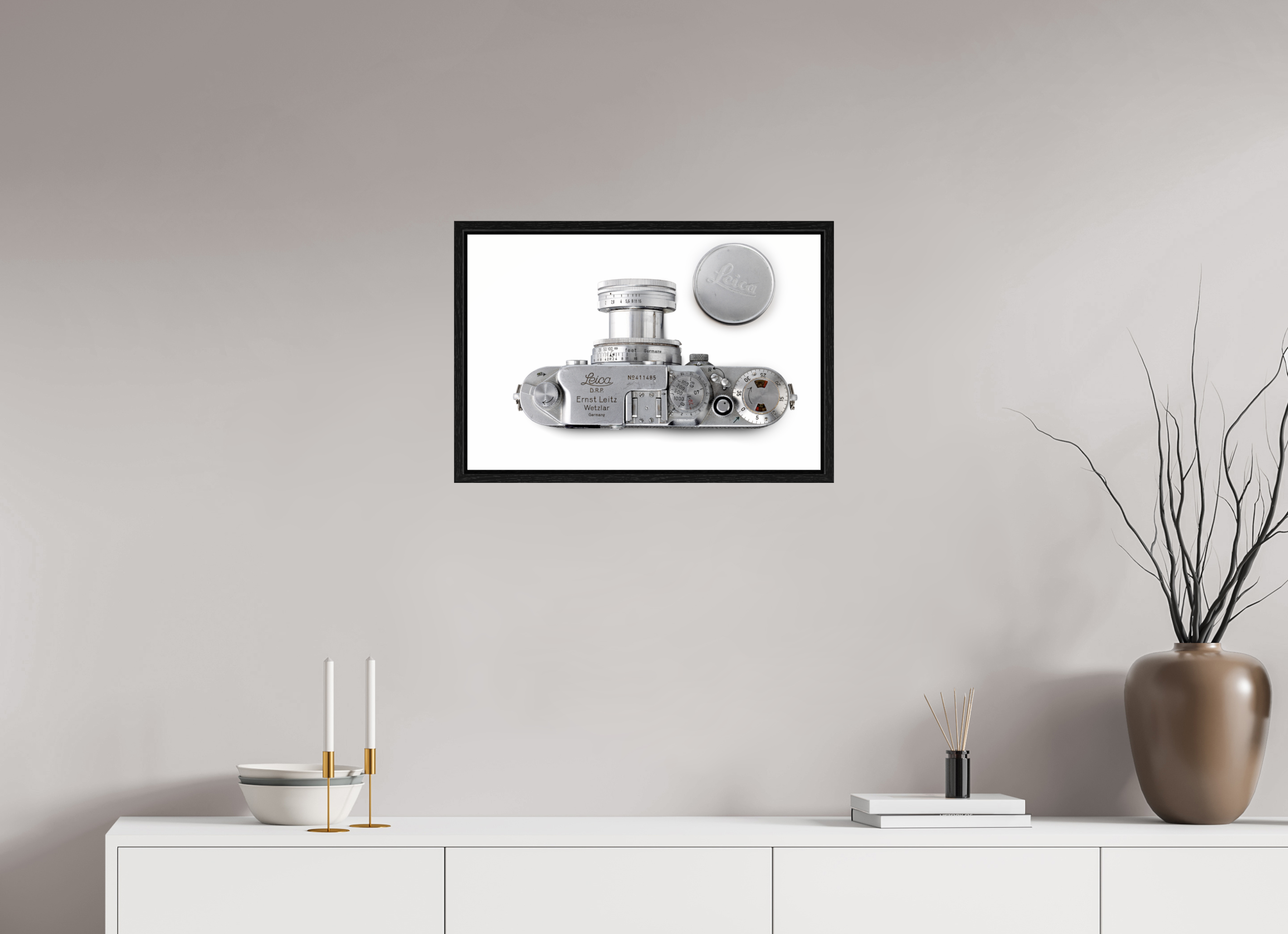 60 x 40 cm, Floater Frame Leica IIIc