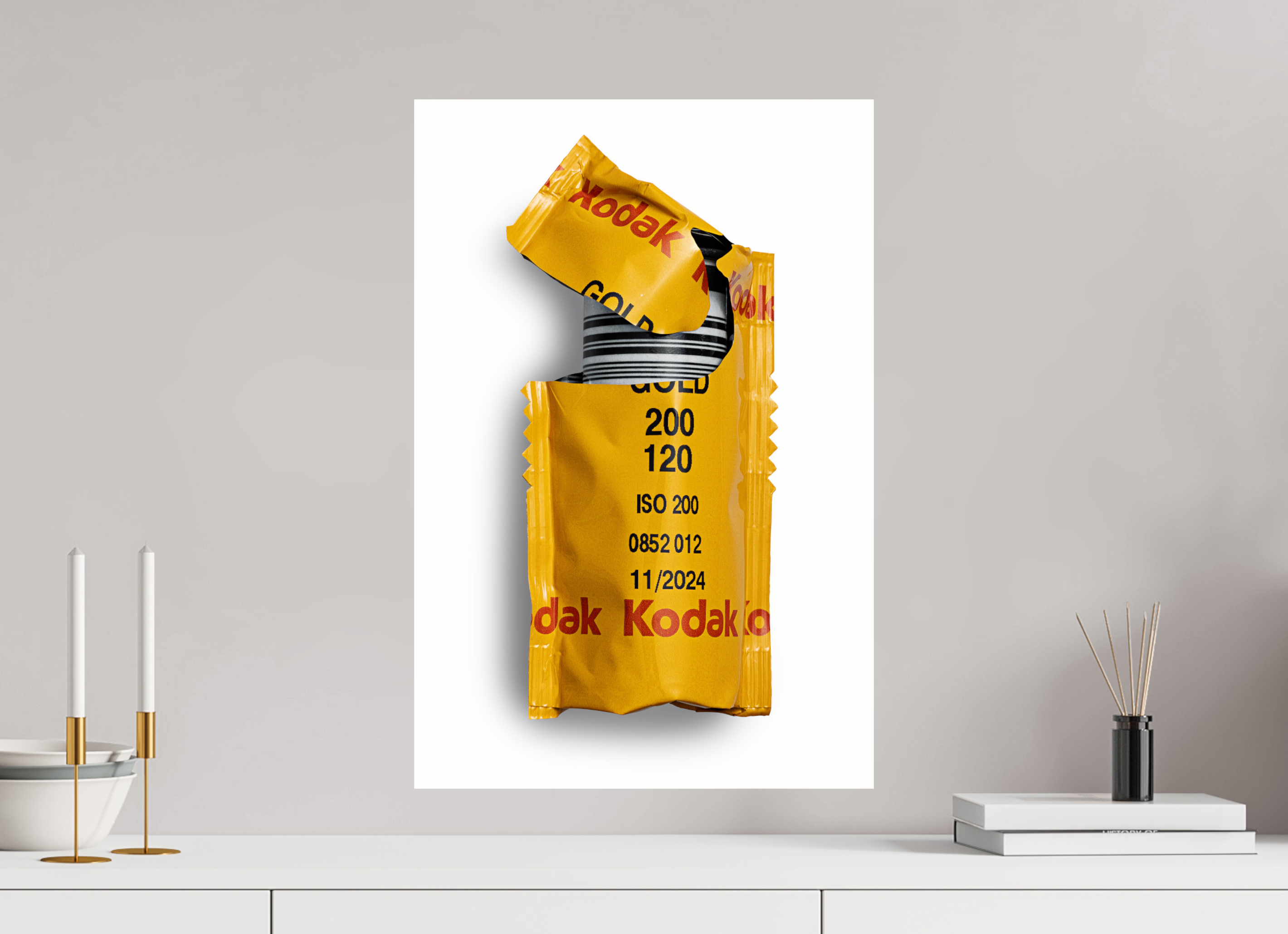 40 x 60 cm, Photo Print Under Acrylic Glass Film 120mm