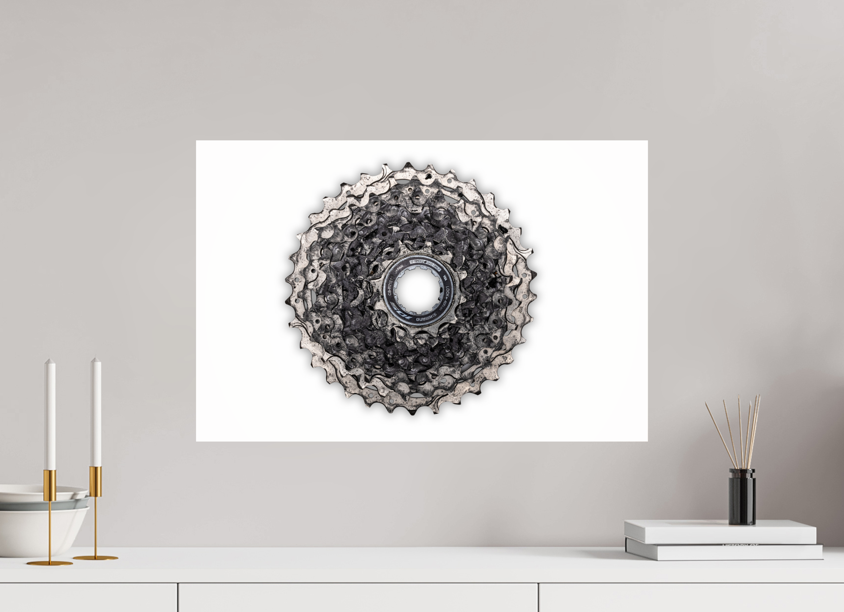 60 x 40 cm, Photo Print Under Acrylic Glass Die Cassette - 4000km später