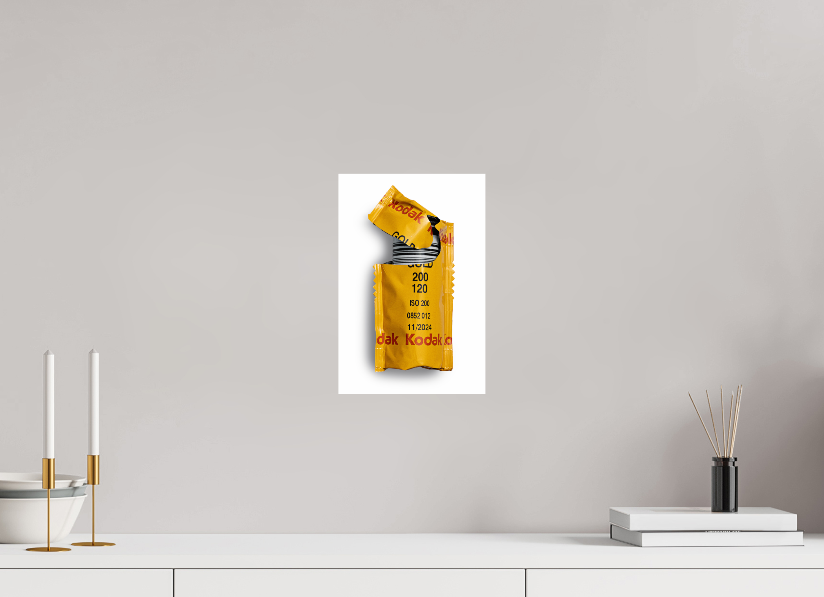 20 x 30 cm, Photo Print Under Acrylic Glass Film 120mm