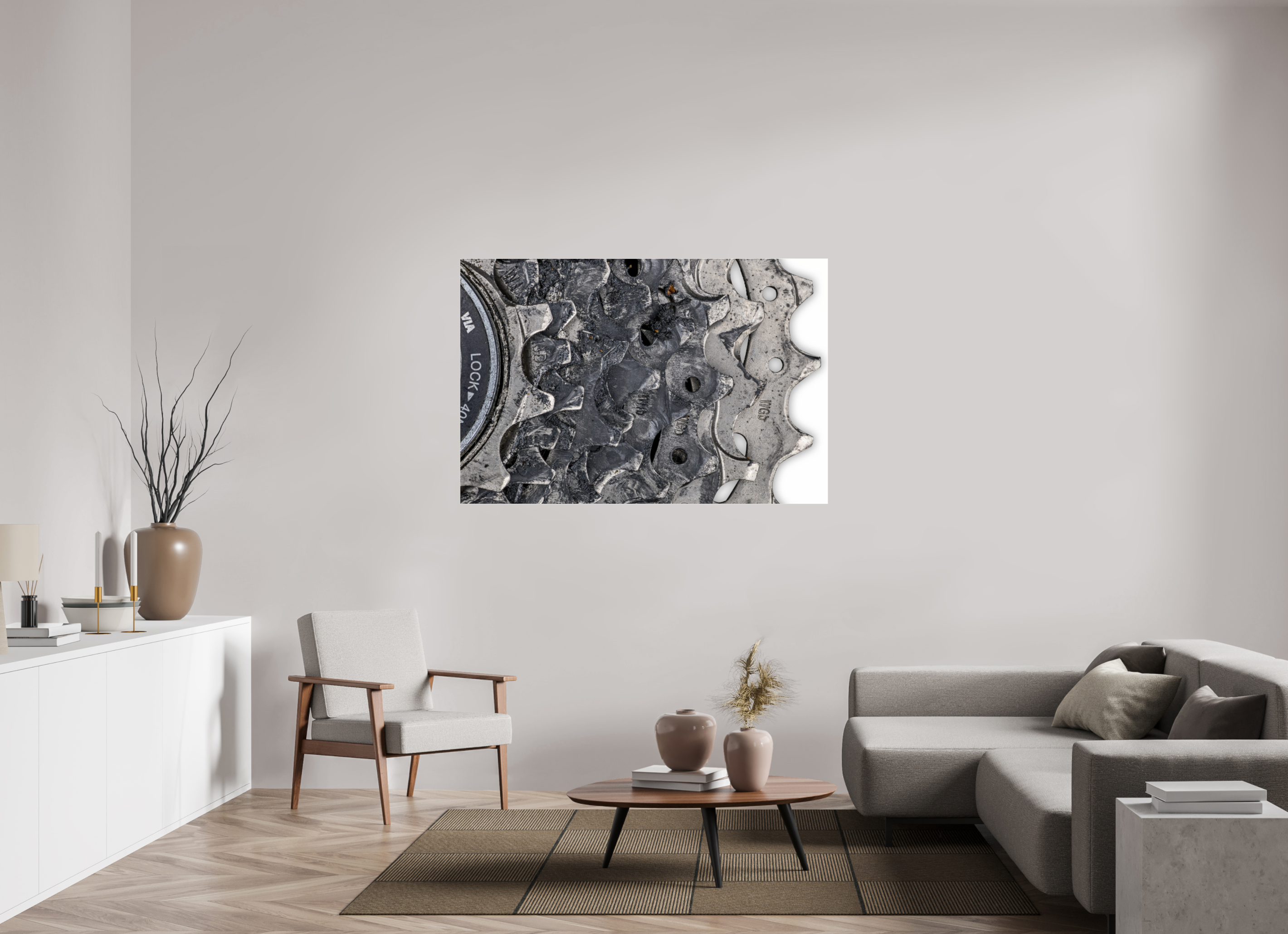 150 x 100 cm, Photo Print Under Acrylic Glass Cassette  - Detail