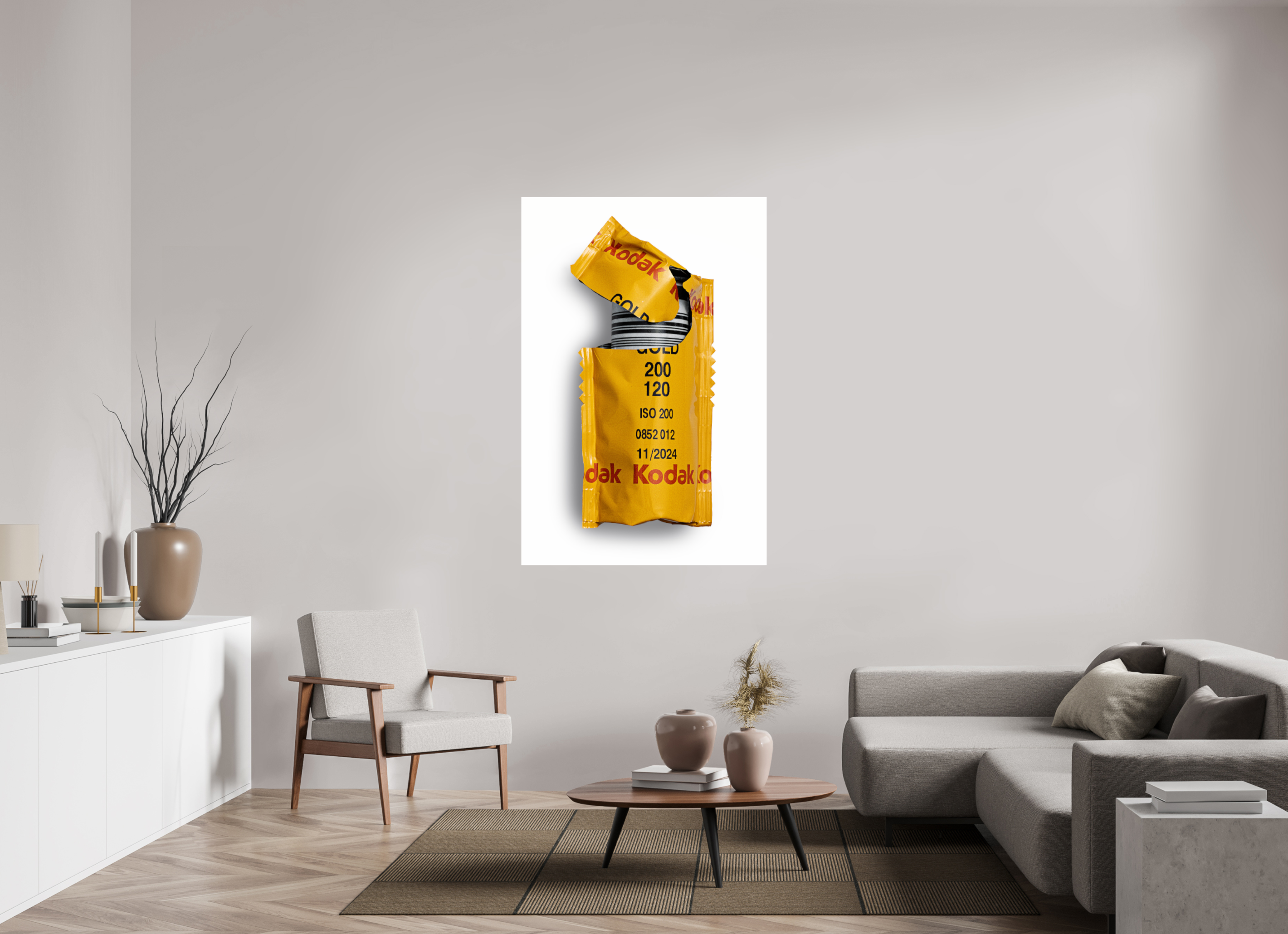 100 x 150 cm, Photo Print Under Acrylic Glass Film 120mm