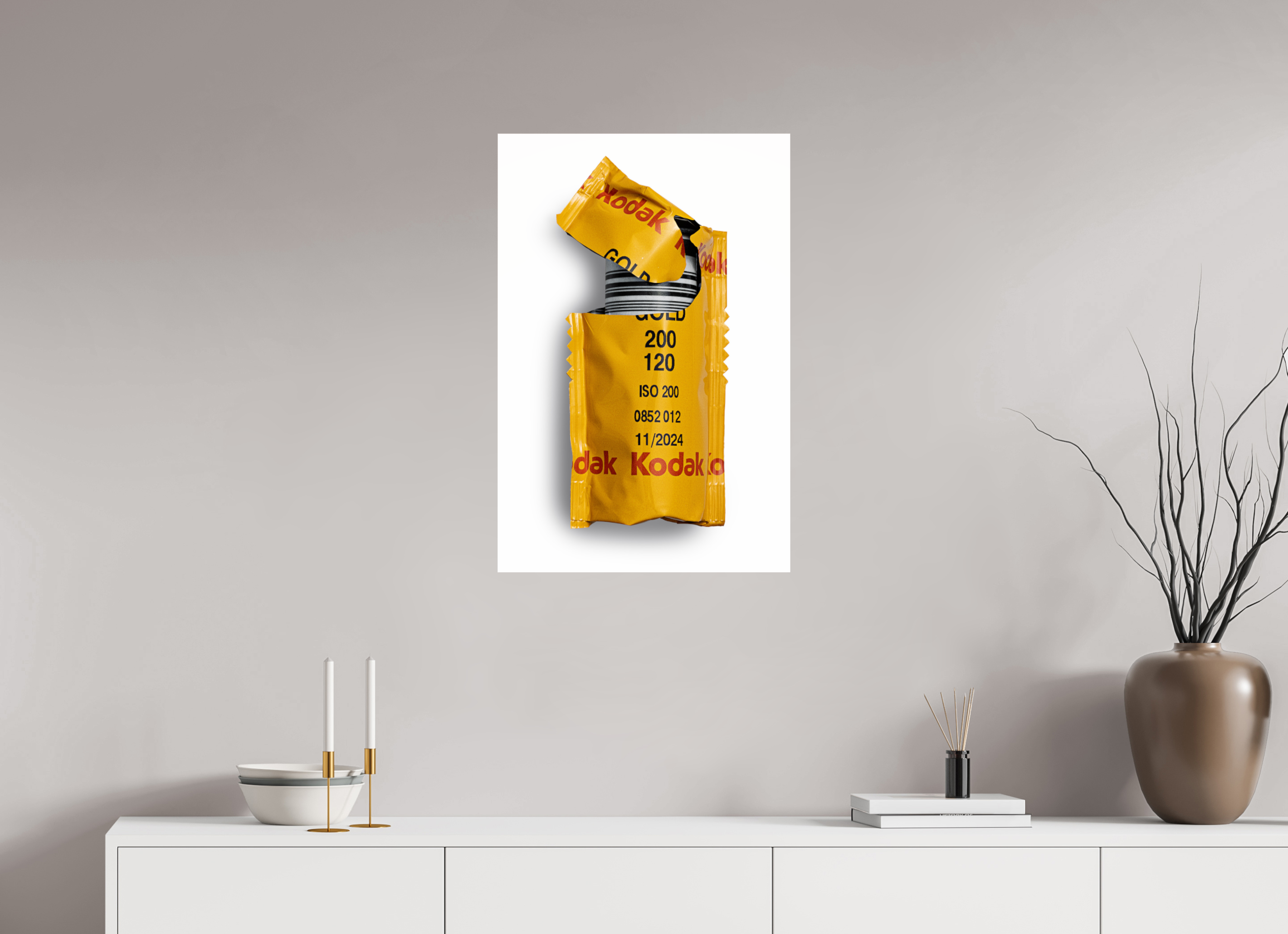 50 x 75 cm, Photo Print Under Acrylic Glass Film 120mm