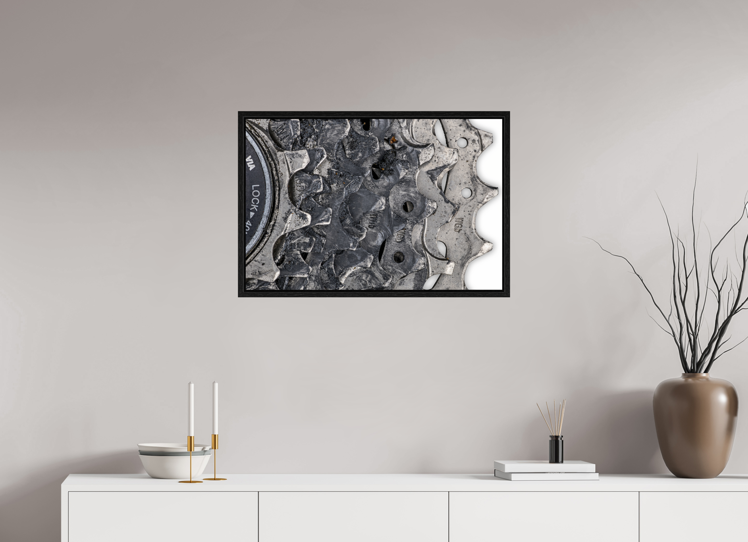 75 x 50 cm, Floater Frame Cassette  - Detail