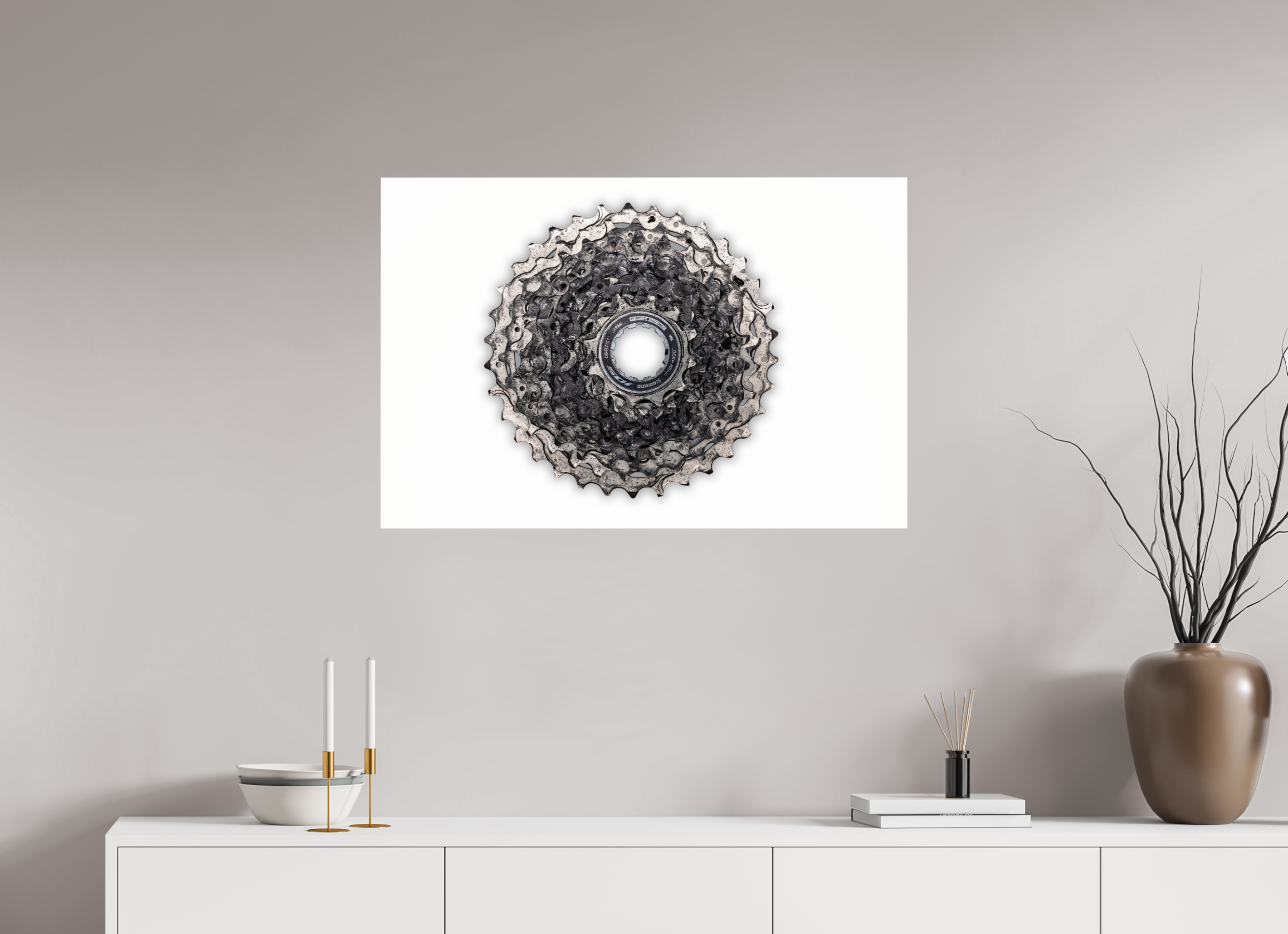 90 x 60 cm, Photo Print Under Acrylic Glass Die Cassette - 4000km später