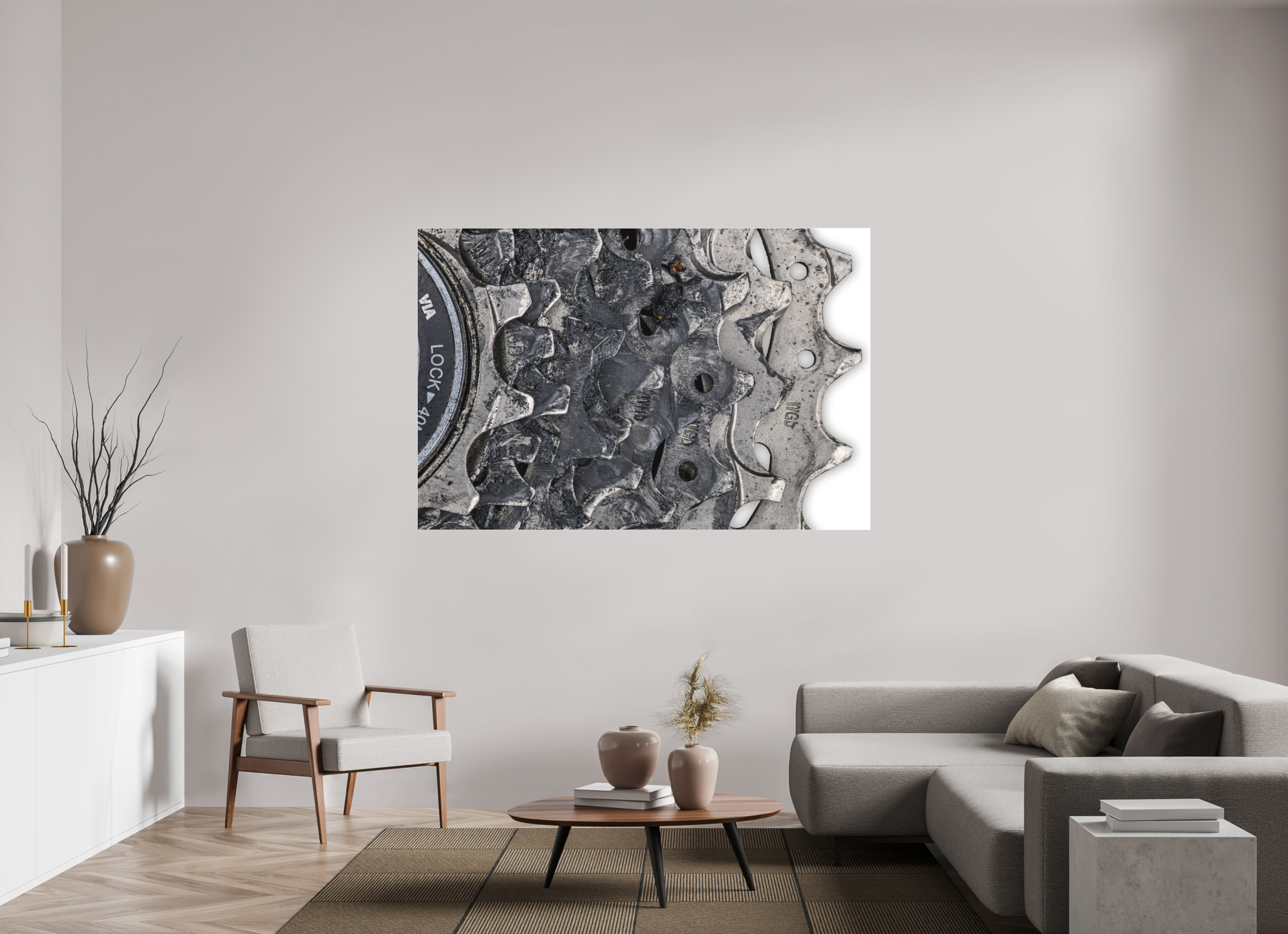 180 x 120 cm, Acrylglas Fine Art Pigmentdruck Cassette  - Detail