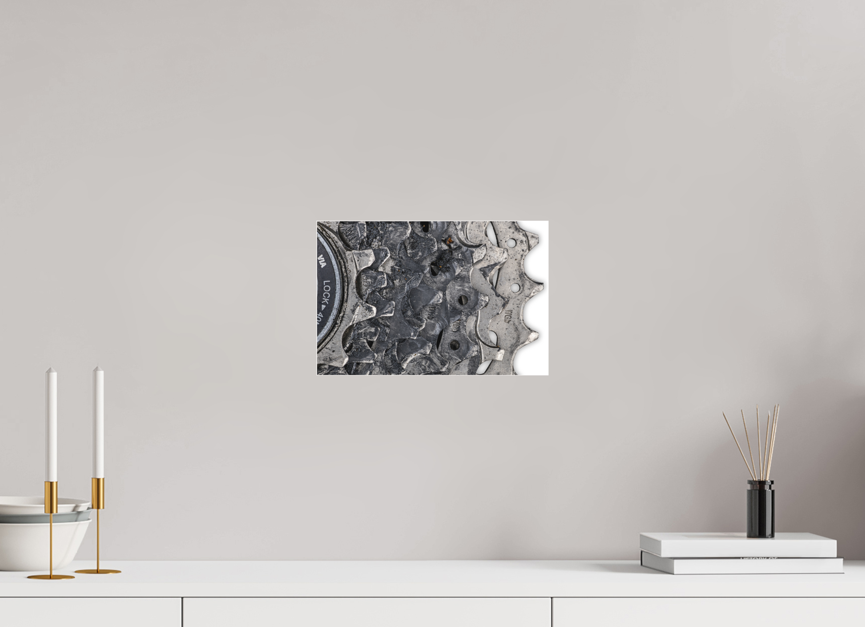 30 x 20 cm, Acrylglas Fine Art Pigmentdruck Cassette  - Detail